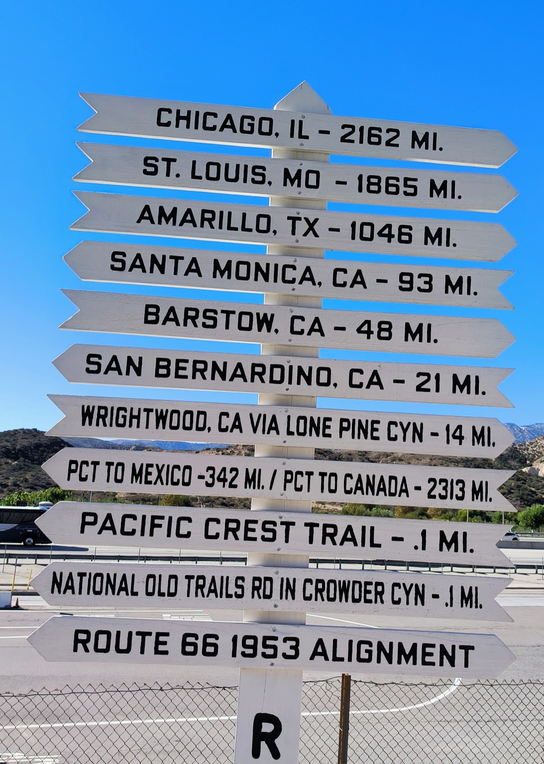 Wrightwood bis Big Bear Lake Wrightwood bis Big Bear Lake